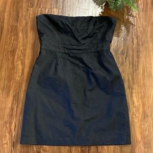 // ny & company chambray strapless dress //